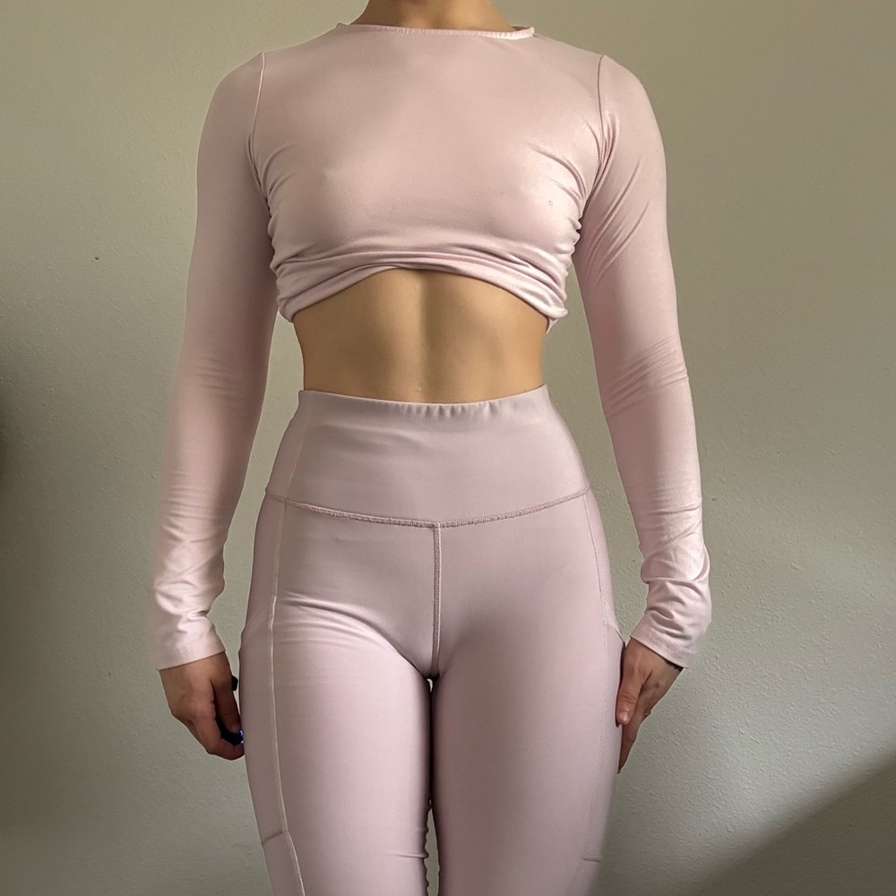 Fabletics Light Pink Leggings